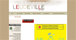 Desktop Screenshot of leudeville.fr